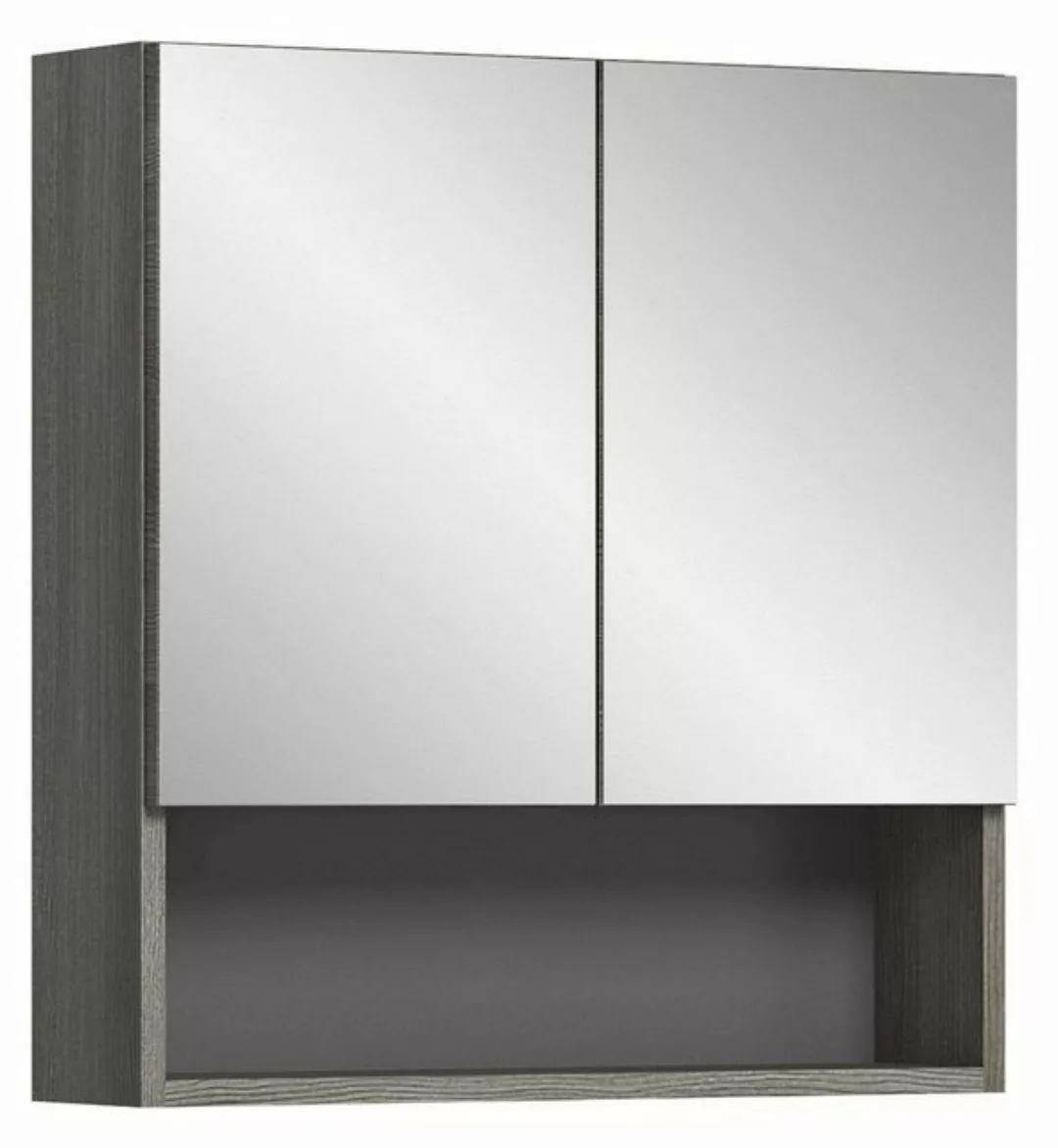 möbelvita Badezimmerspiegelschrank Beam Spiegelschrank B/H/T 60x63x16 in Ra günstig online kaufen