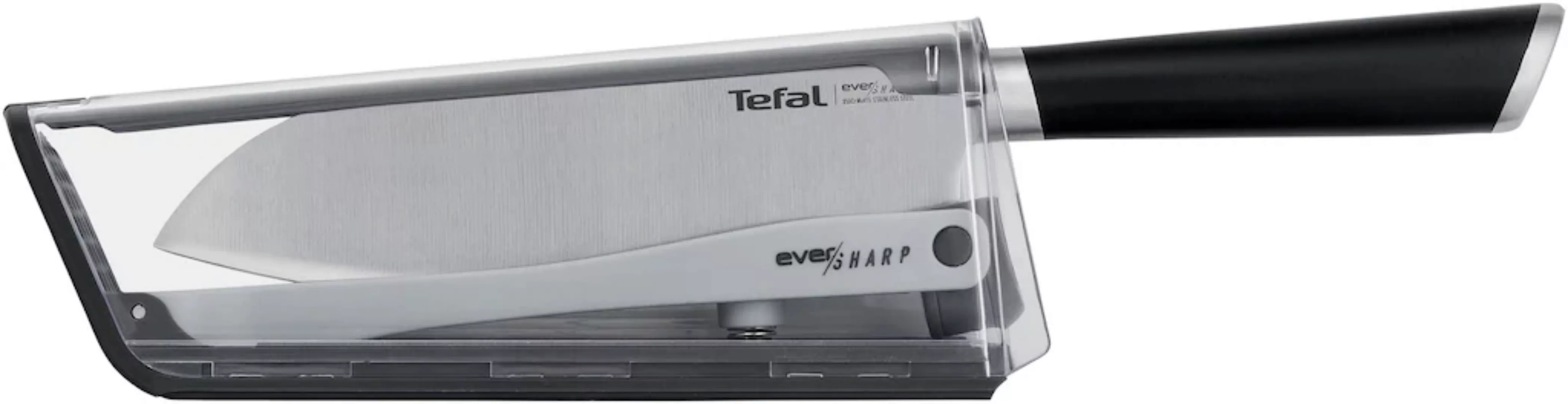 Tefal Messer-Set »K25790 Ever Sharp S«, (Set, 2 tlg.), Edelstahl, lang anha günstig online kaufen