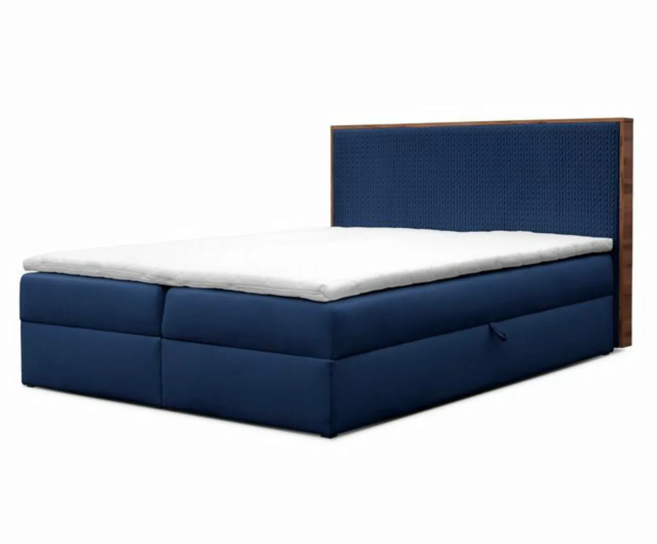 Furnix Boxspringbett Krisi 120/140/160/180x200 mit Bettkasten & Topper Ausw günstig online kaufen