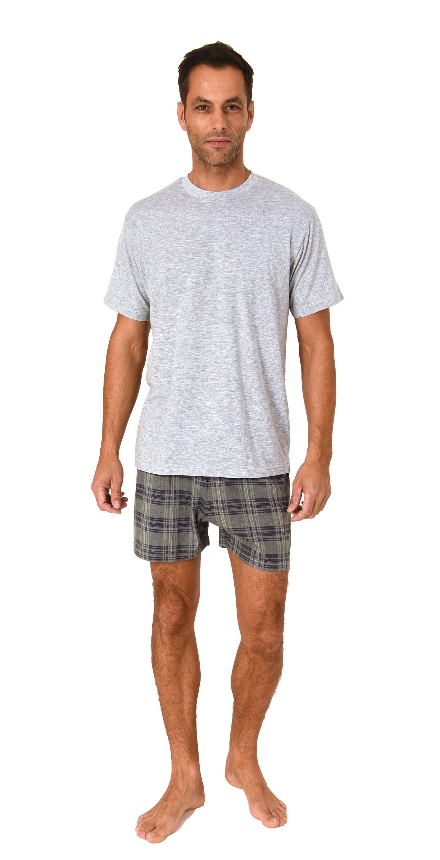 Normann Pyjama Normann Herren kurzarm Schlafanzug günstig online kaufen