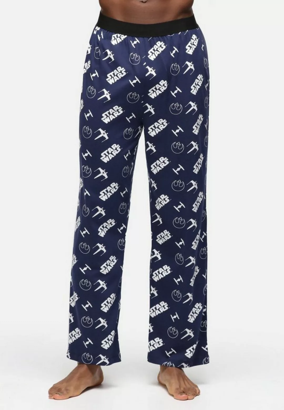 Recovered Loungepants Star Wars Ships & Logo AOP Loungepants blau günstig online kaufen