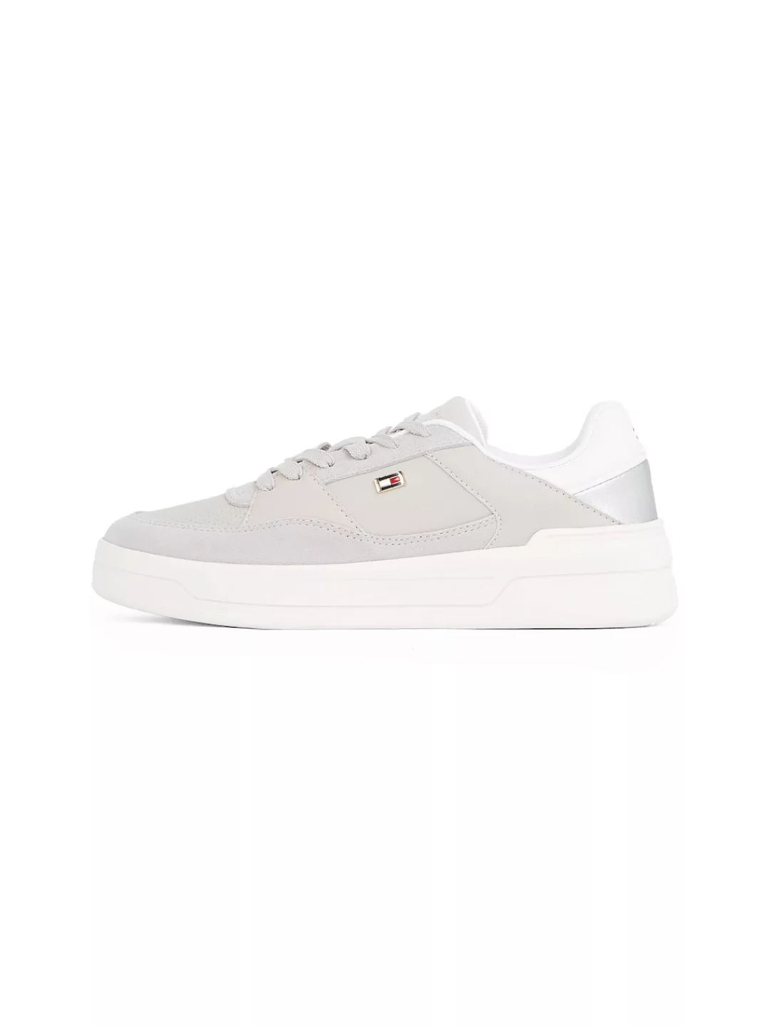 Tommy Hilfiger Plateausneaker "ESSENT BASKET SNEAKER METALLIC", Freizeitsch günstig online kaufen