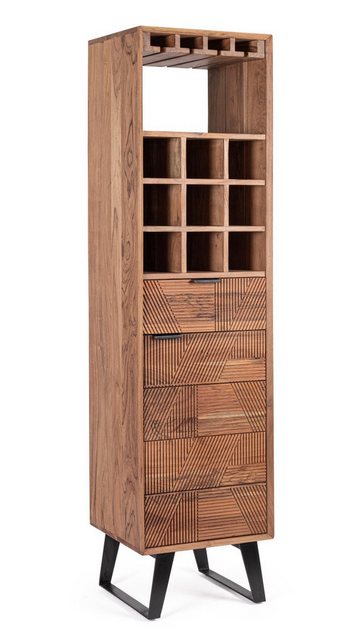 Bizzotto Barschrank Barschrank Isar aus Akazienholz, 180 cm günstig online kaufen