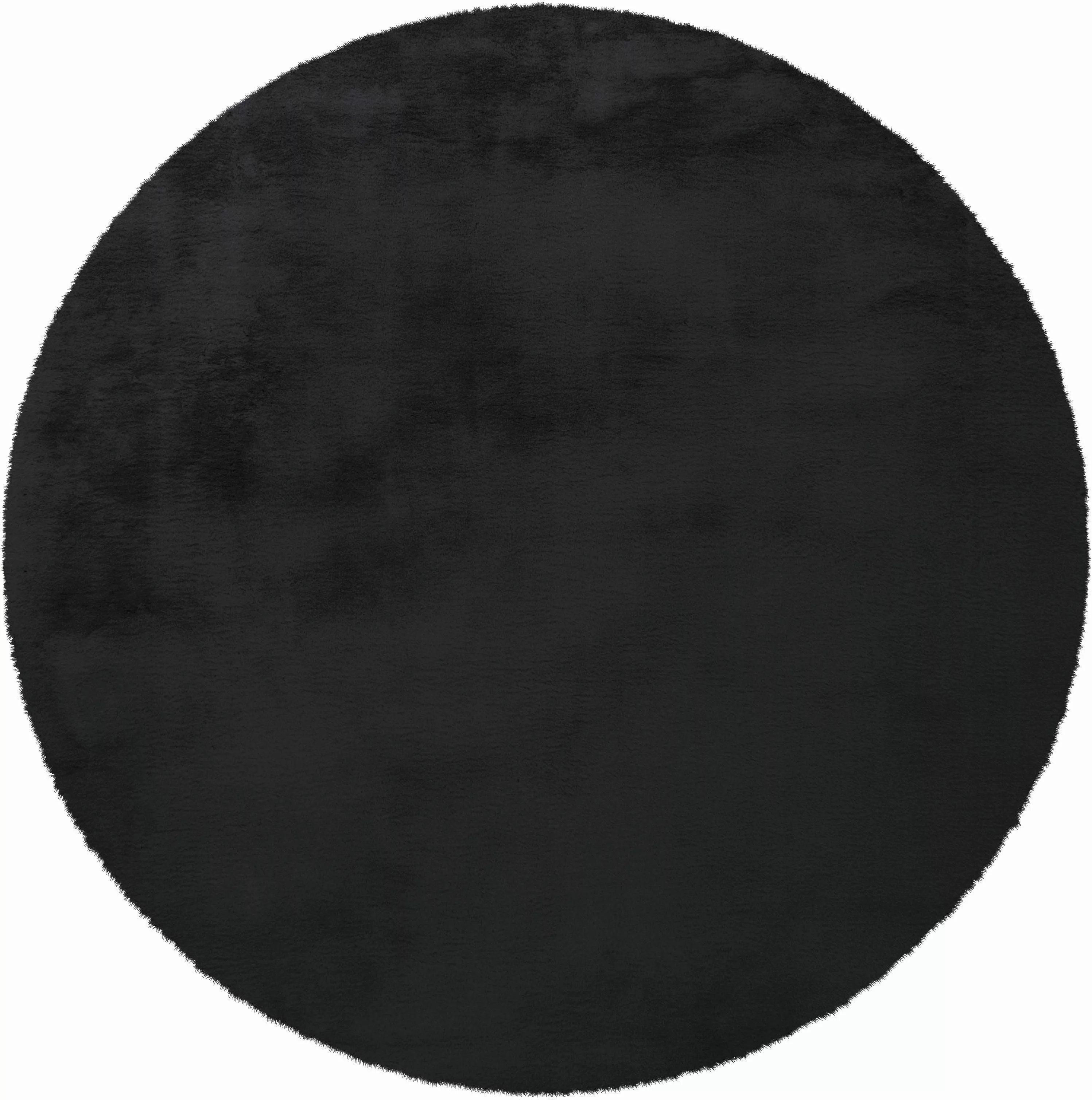 Arte Espina Fellteppich »Rabbit 100«, rund, 45 mm Höhe, Kunstfell, Kaninche günstig online kaufen