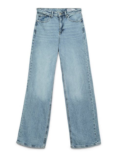 Vero Moda Damen Jeans VMTESSA HR WIDE RA339 Wide Fit - Blau - Light Blue De günstig online kaufen