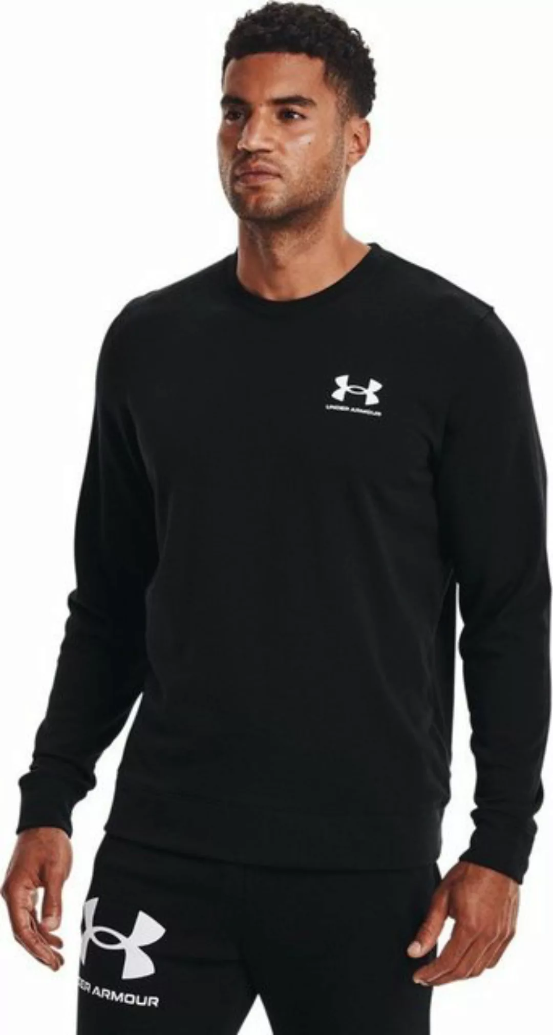 Under Armour® Longsleeve UA Rival Rundhals-Oberteil aus French Terry günstig online kaufen