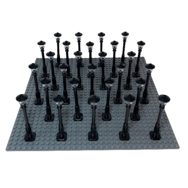 LEGO® Spielbausteine LEGO® Straßenlaternen Laternenpfahl Schwarz - 11062 NE günstig online kaufen