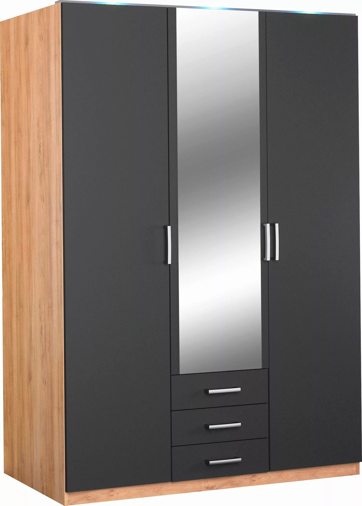priess Kleiderschrank "Amsterdam", mit oder ohne LED-Beleuchtung günstig online kaufen