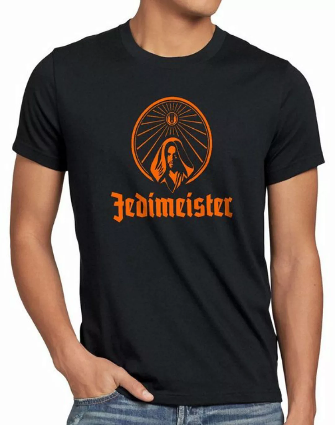 style3 Print-Shirt Herren T-Shirt Jedimeister T-Shirt günstig online kaufen