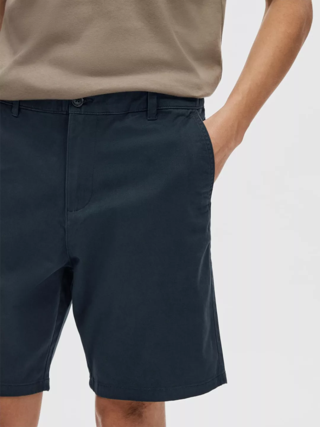 Selected Herren Chino Shorts SLHREGULAR BILL FLEX Regular Fit günstig online kaufen