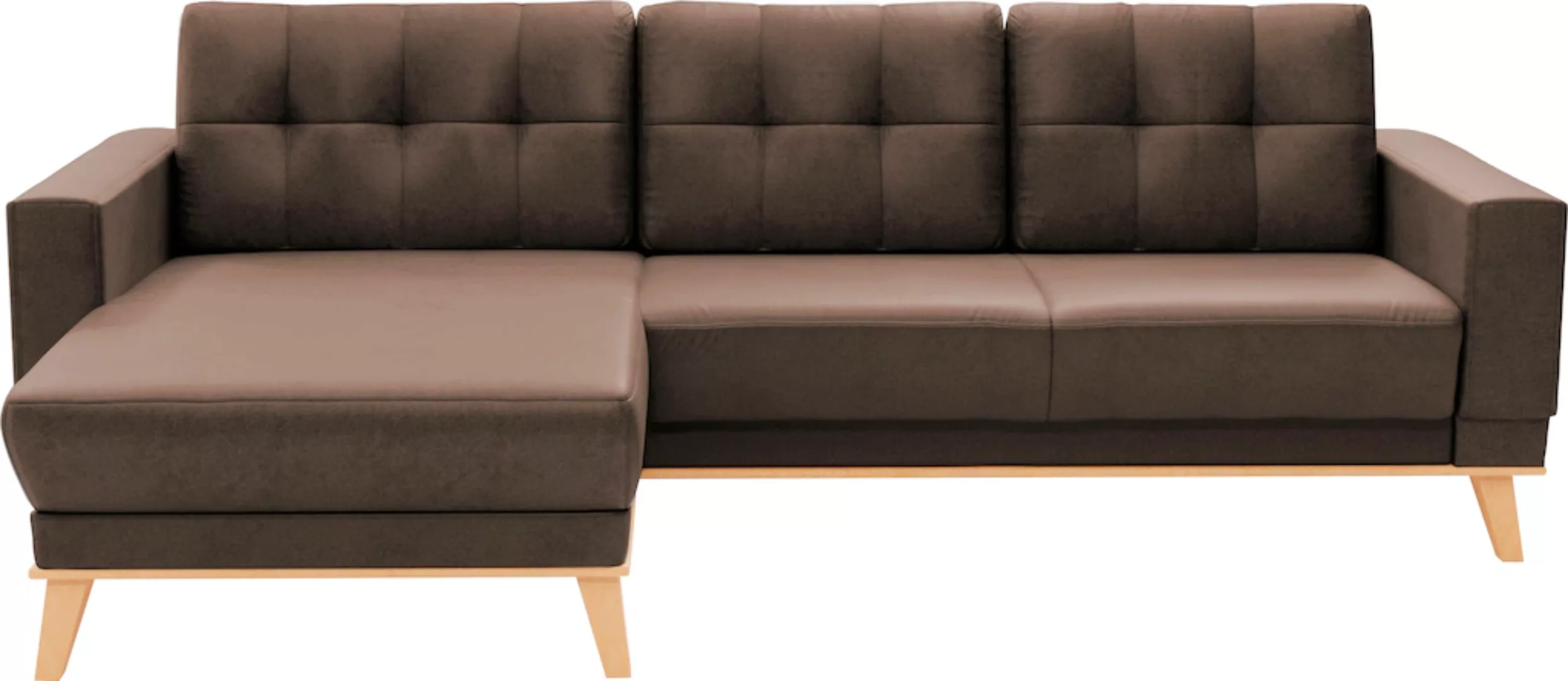 sit&more Ecksofa "Lavida L-Form", wahlweise mit Kippfunktion und Bettkasten günstig online kaufen