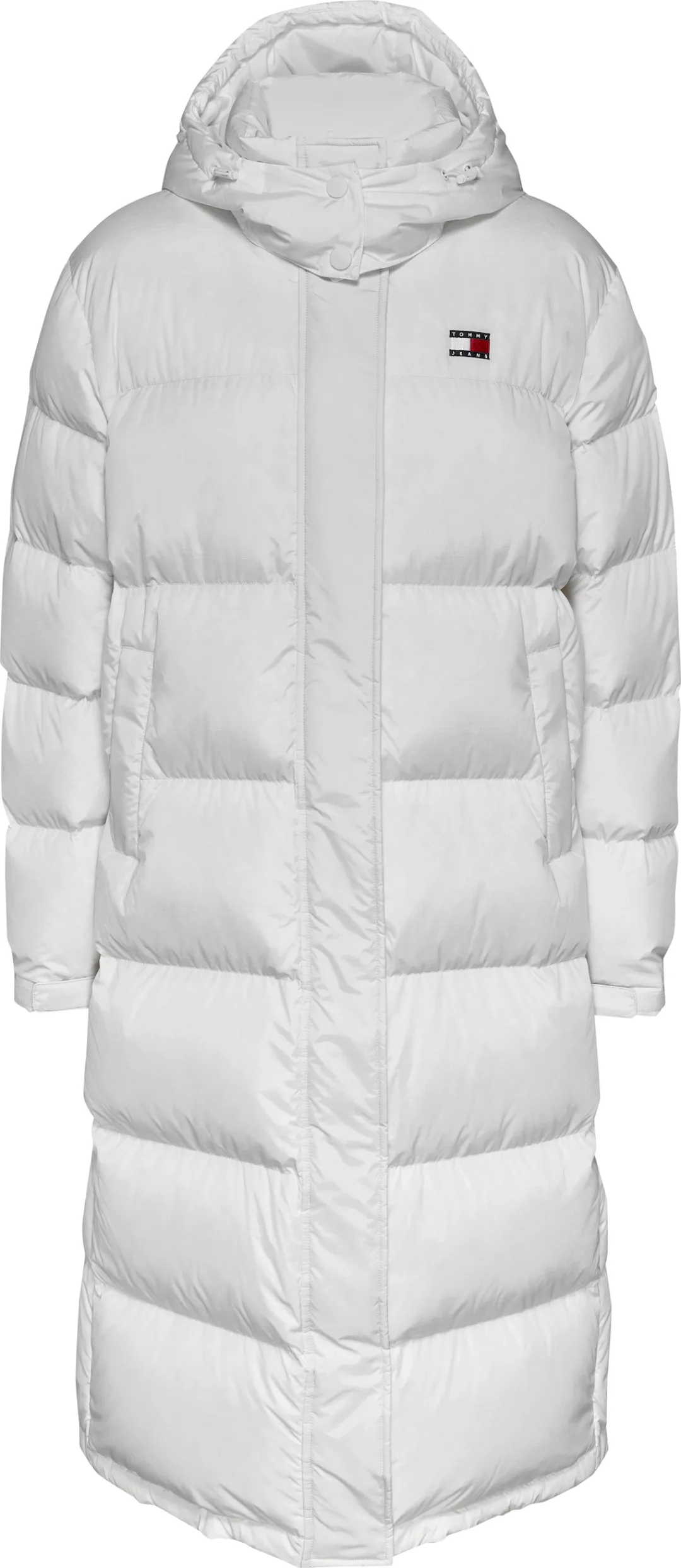 Tommy Jeans Steppmantel "TJW ALASKA LONG PUFFER EXT", mit Logostickerei günstig online kaufen