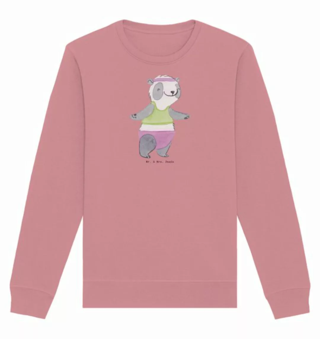 Mr. & Mrs. Panda Longpullover Größe M Panda Aerobic - Canyon Pink - Geschen günstig online kaufen