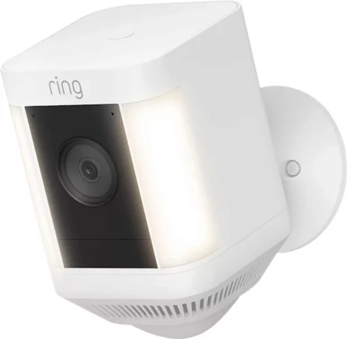 Ring Überwachungskamera »Spotlight Cam Plus, Battery - White«, Außenbereich günstig online kaufen