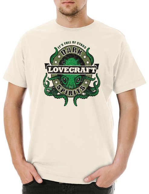 Urban Backwoods Print-Shirt Dark Lovecraft Herren T-Shirt Cthulhu Call Horr günstig online kaufen