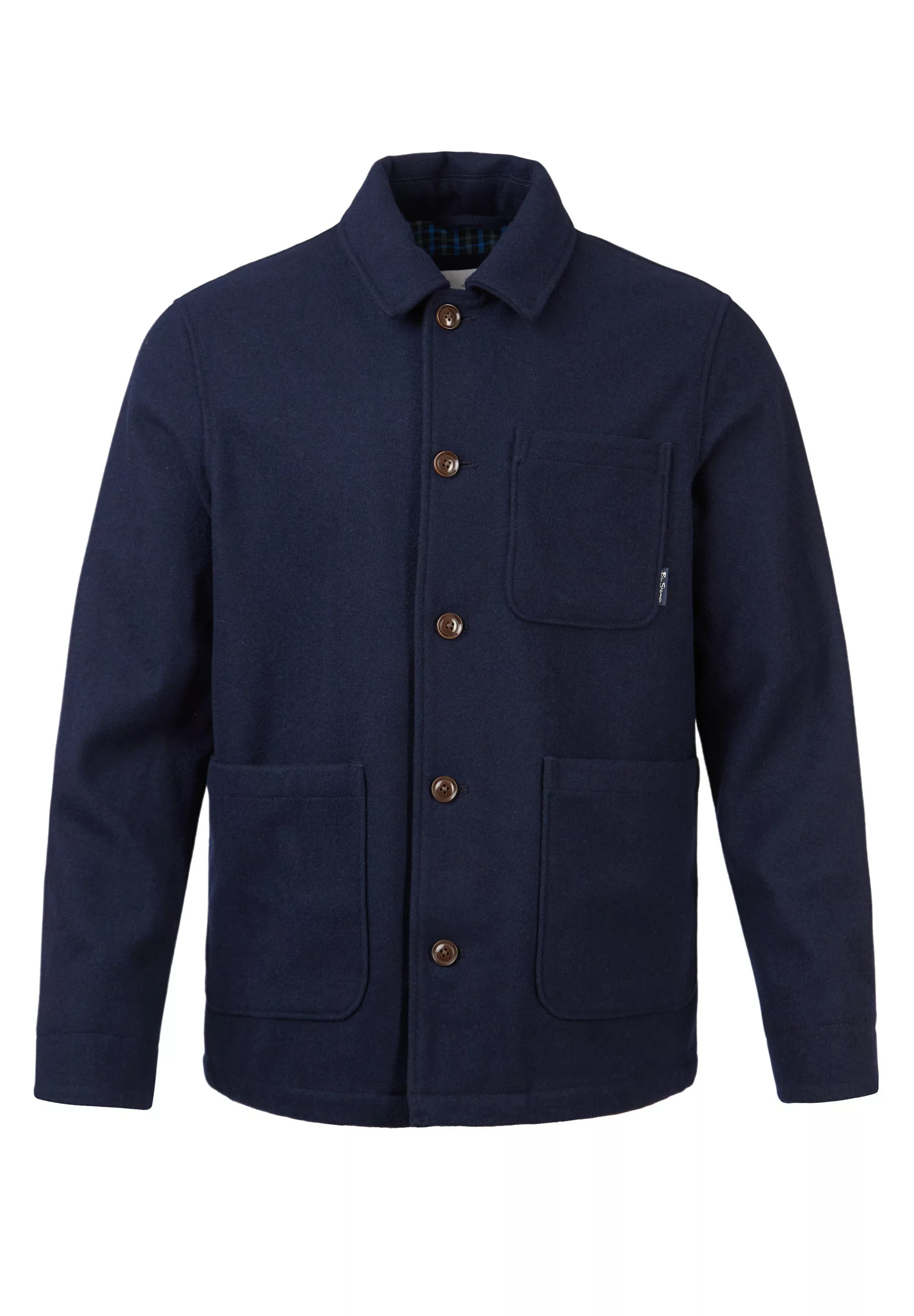 Ben Sherman Blouson "Winter Chore", ohne Kapuze, 5 Knöpfe vorne, Klassische günstig online kaufen