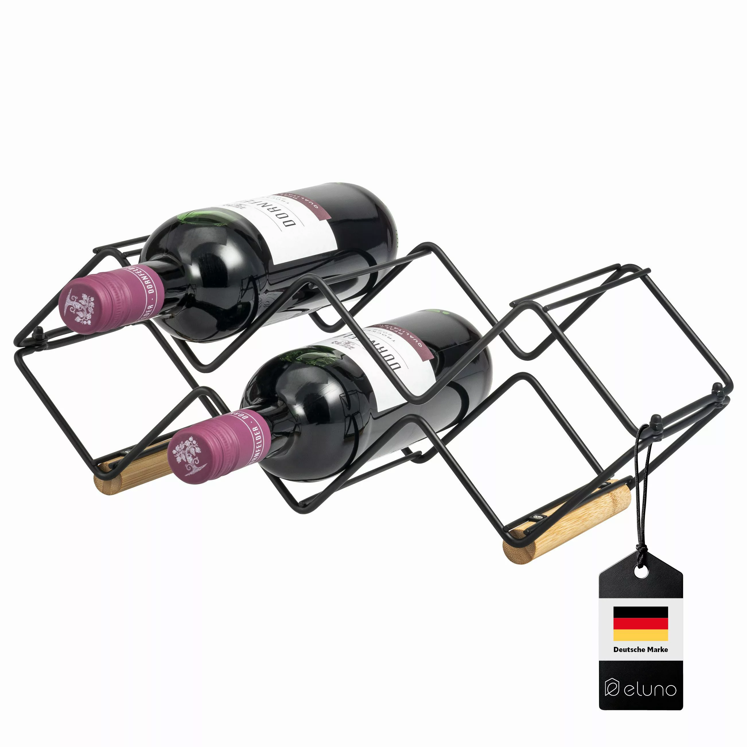 eluno Weinregal Weinregal für 5 Flaschen, günstig online kaufen
