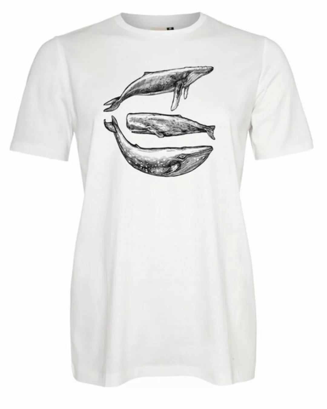 Herren T-shirt "Three Whales" Hergestellt In Kenia. 100% Biobaumwolle günstig online kaufen