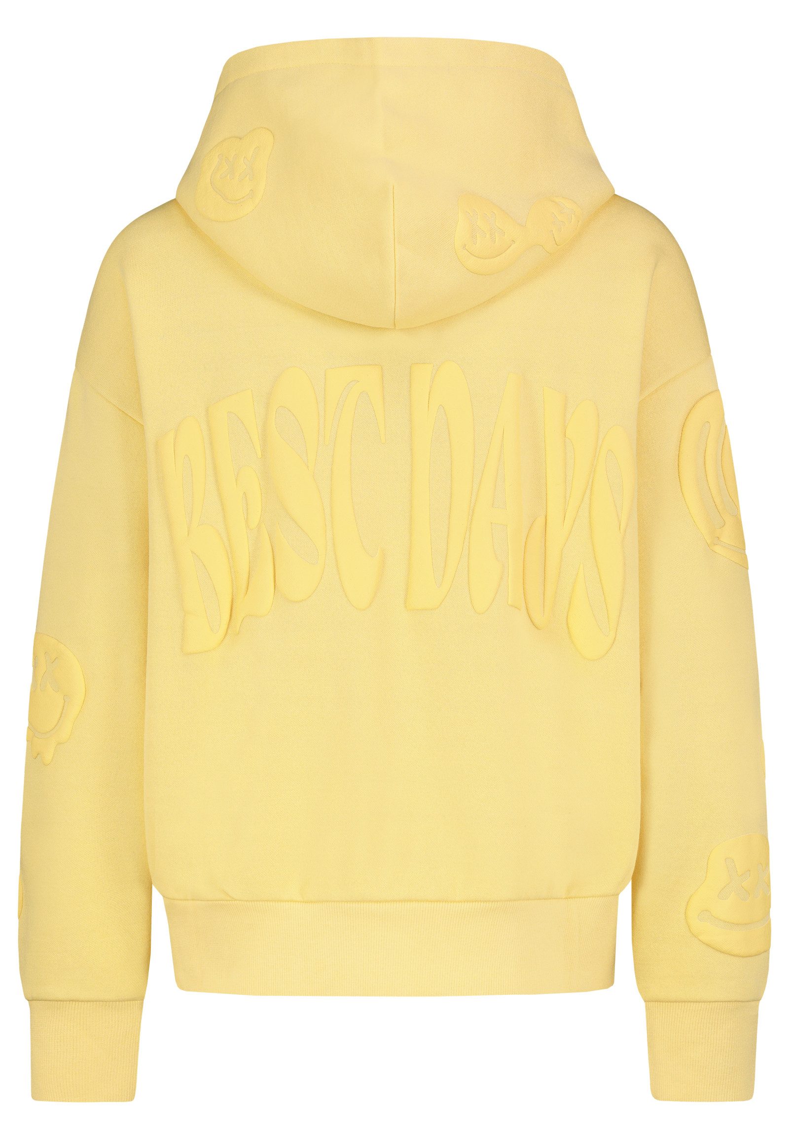 SUBLEVEL Hoodie mit Fronttasche und aufgesticktem günstig online kaufen