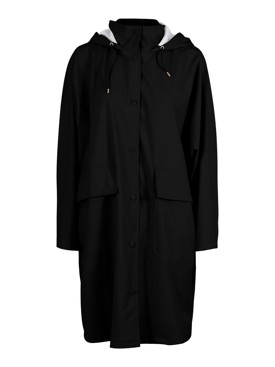 PIECES Pcrainy Regenjacke Damen Schwarz günstig online kaufen