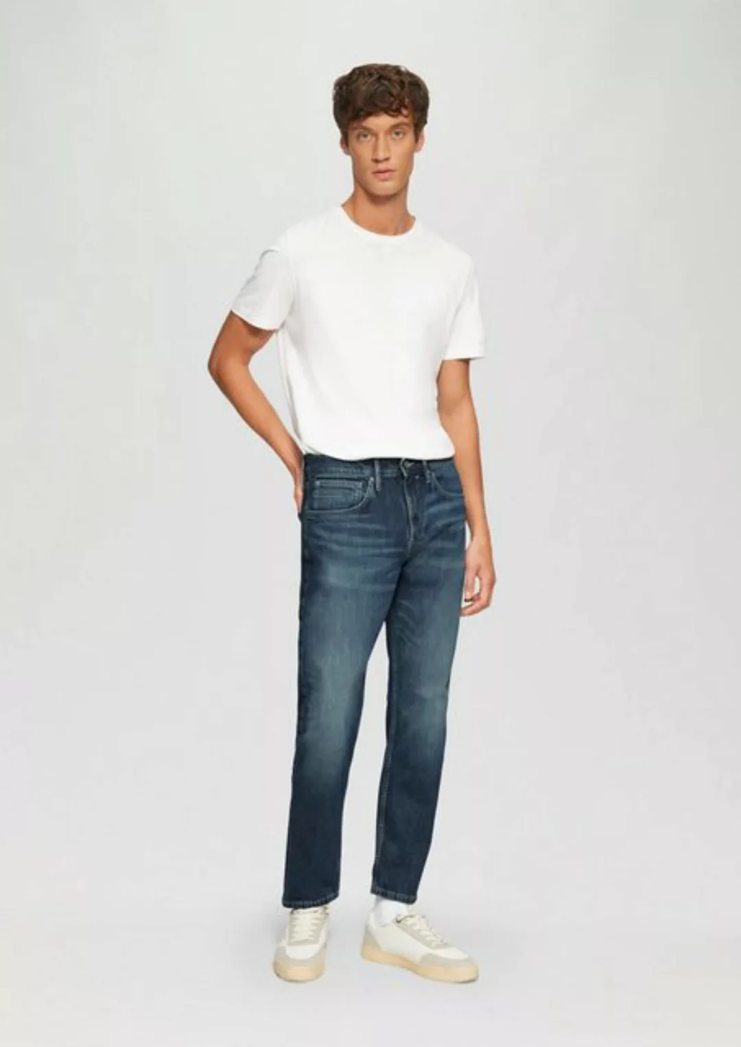 s.Oliver Stoffhose Jeans Mauro / Regular Fit / Mid Rise / Tapered Leg günstig online kaufen