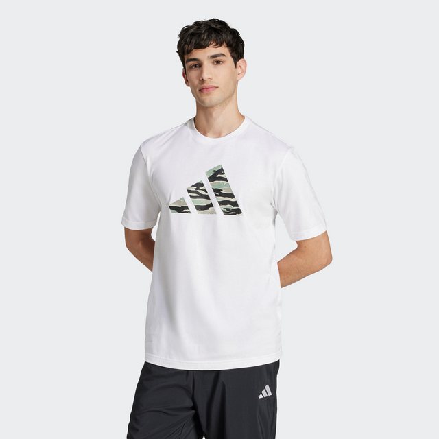 adidas Sportswear T-Shirt M C CAMO LOGO T günstig online kaufen