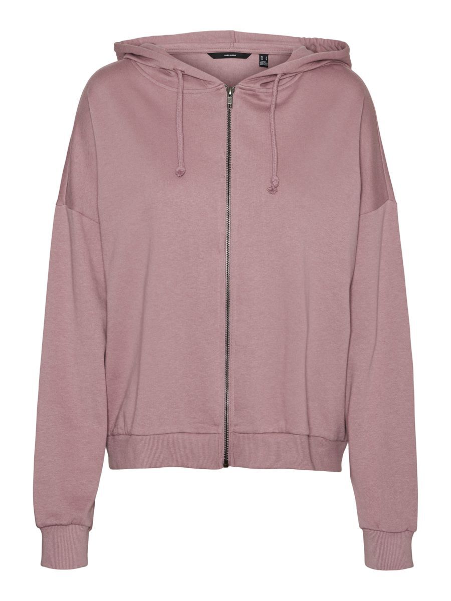 VERO MODA Reißverschluss- Hoodie Damen Violett günstig online kaufen