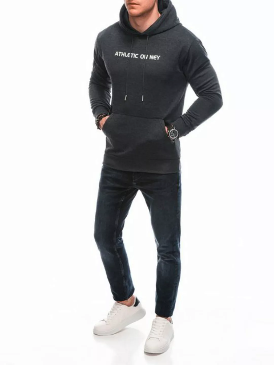 Edoti Kapuzenpullover Sweatshirt mit Kapuze günstig online kaufen