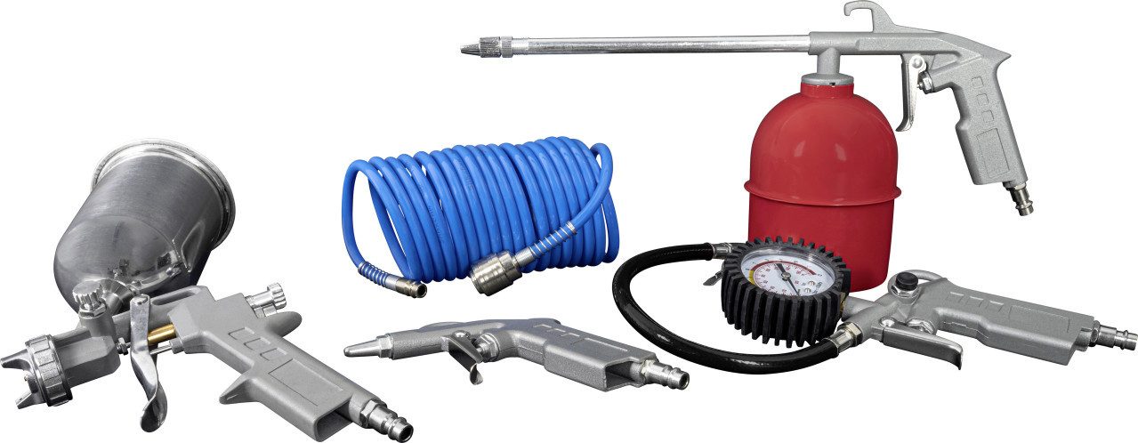 Güde Kompressor Güde Druckluft-Set 5-teilig günstig online kaufen