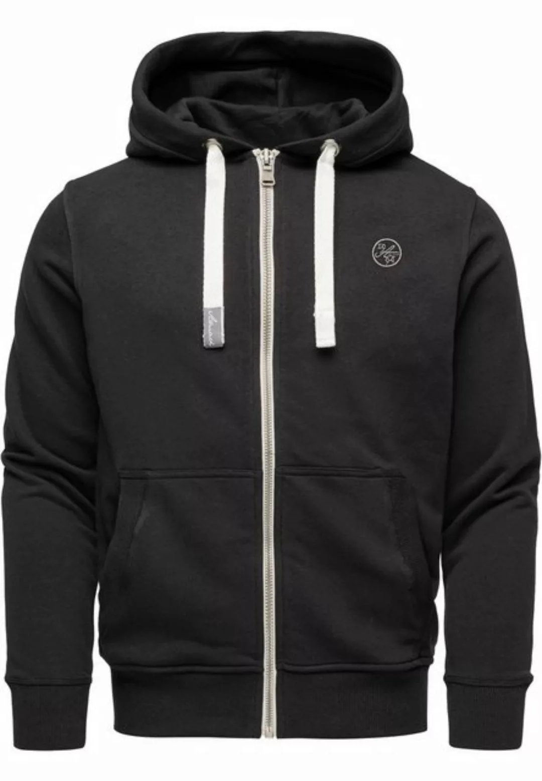 Amaci&Sons Kapuzenpullover TALLAHASSEE Herren Zipper Hoodie Herren Basic Ko günstig online kaufen