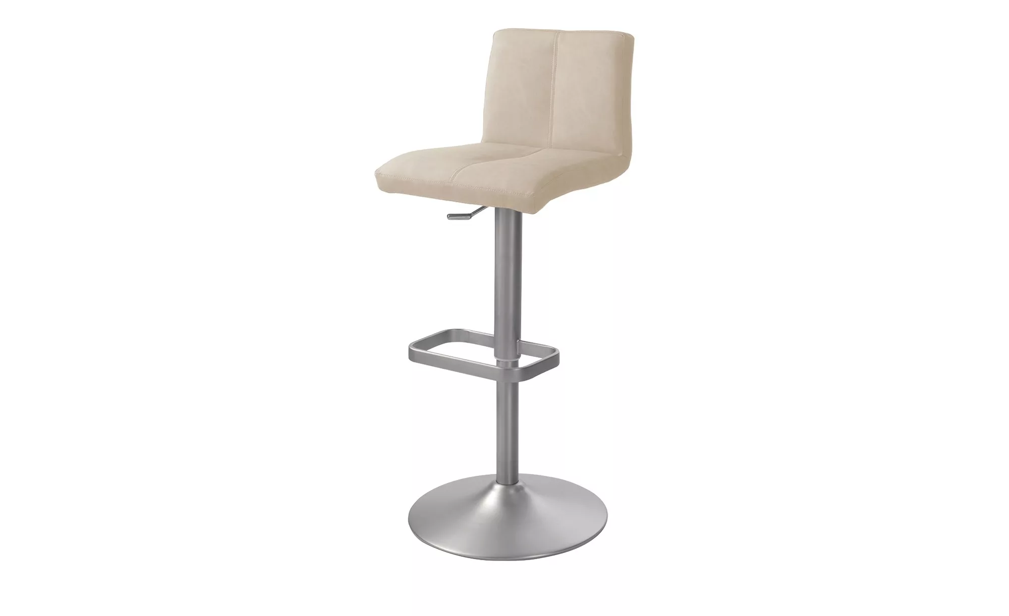 Barhocker  MyTina ¦ beige ¦ Maße (cm): B: 44 T: 38.0 Polstermöbel > Hocker günstig online kaufen