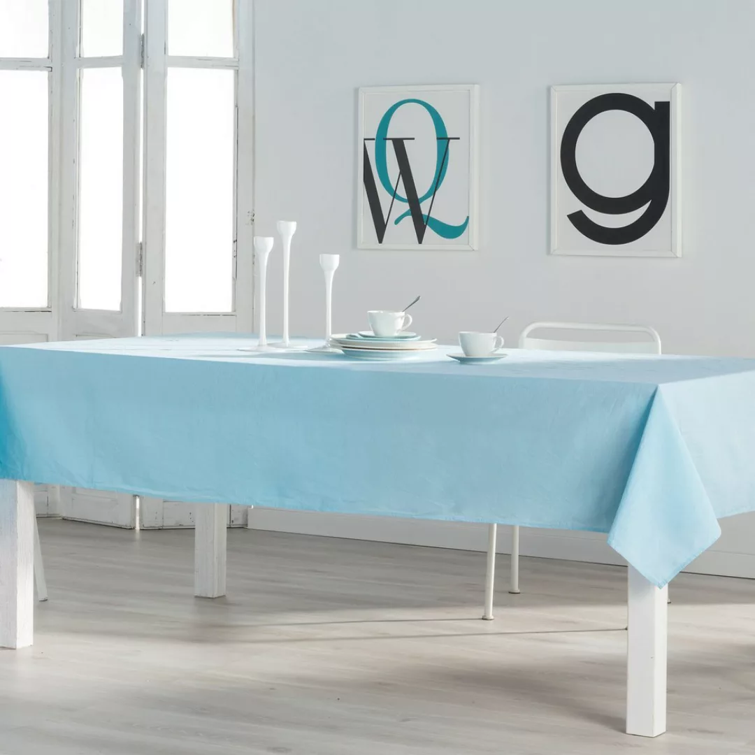 Tischdecke Naturals Blau günstig online kaufen