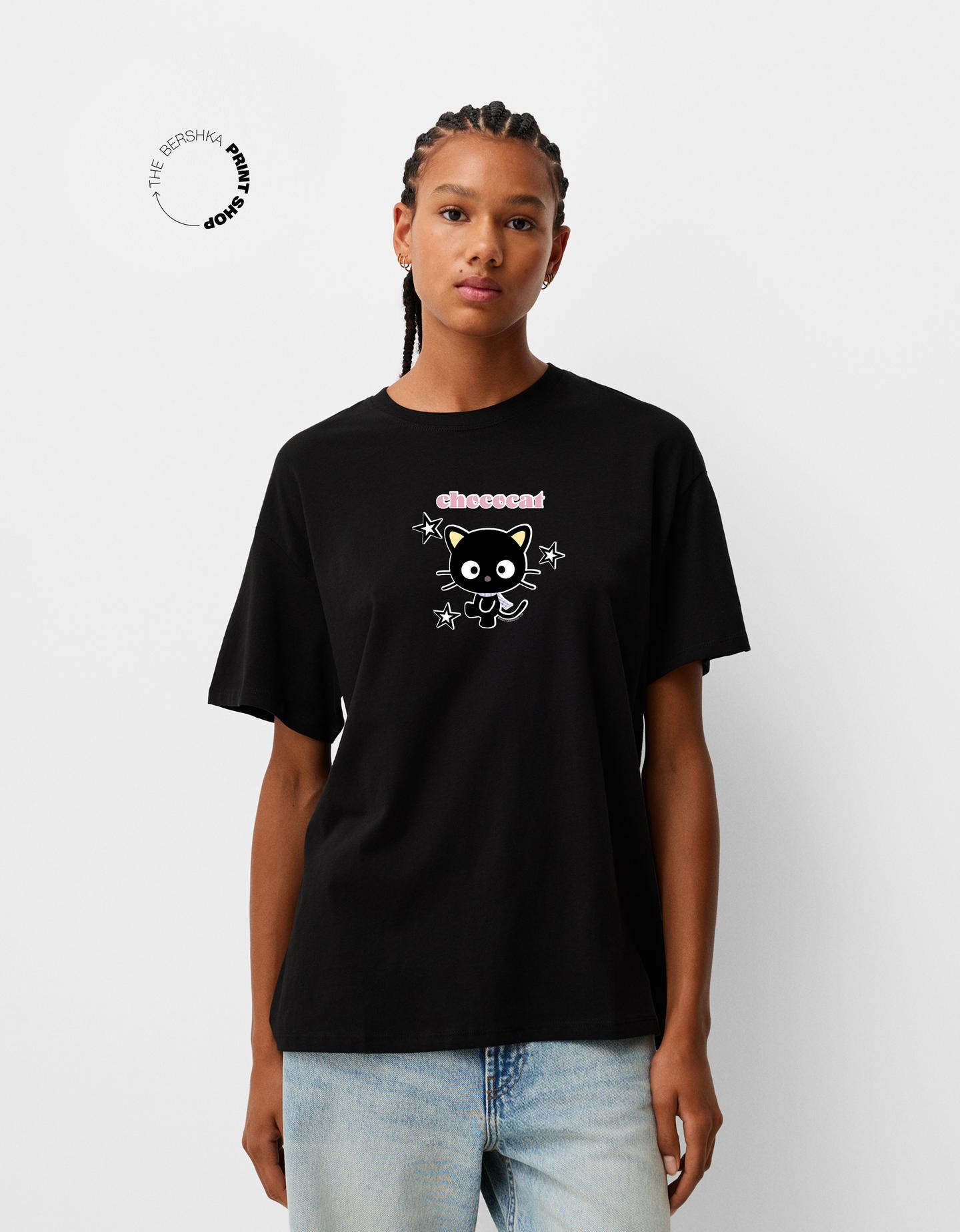 Bershka Oversize T-Shirt Hello Kitty And Friends Mit Kurzen Ärmeln Damen Xs günstig online kaufen