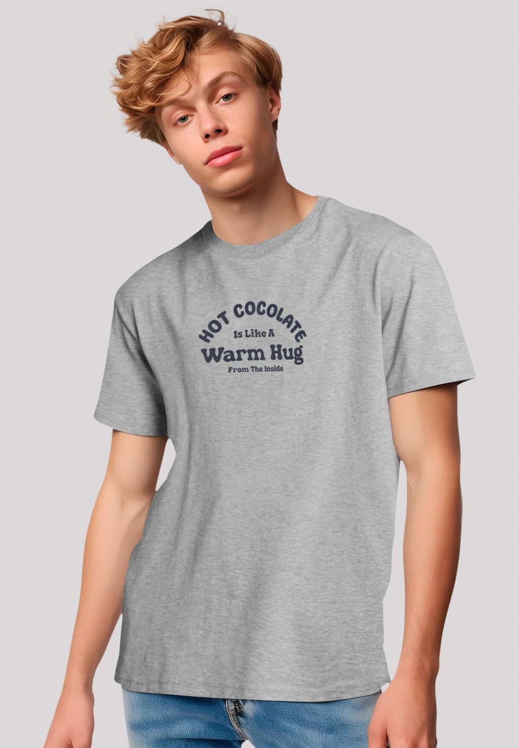 F4NT4STIC T-Shirt "Cozy Hot Cocoa Warm Hug Winter Vibes", Premium Qualität günstig online kaufen