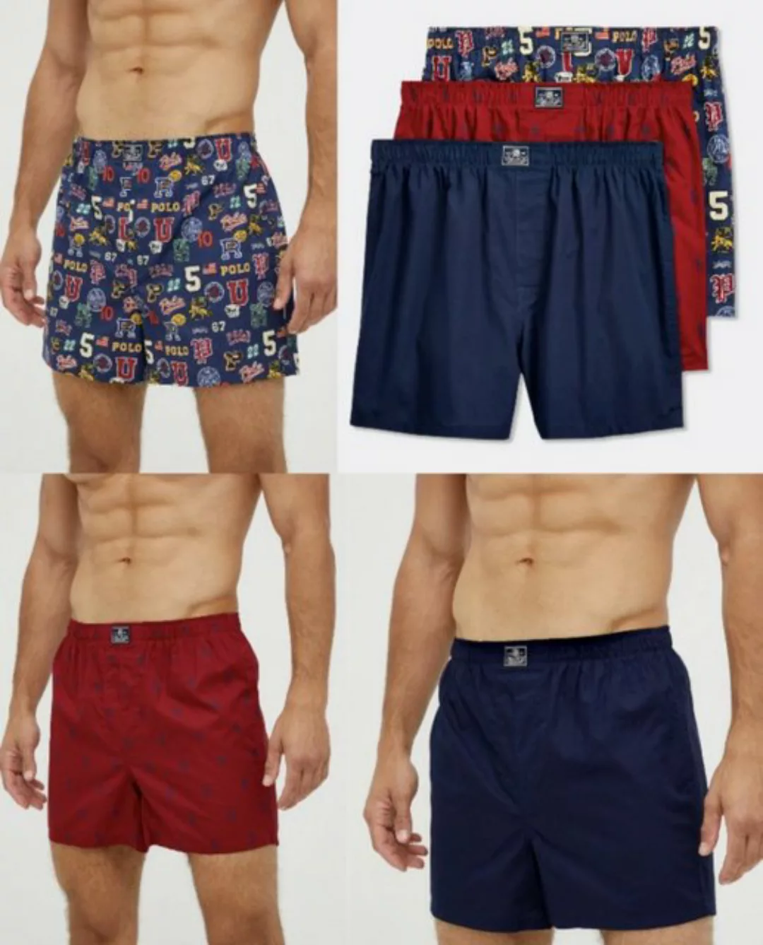 Ralph Lauren Shorts POLO RALPH LAUREN 3-Pack Boxers Trunk Boxershorts Short günstig online kaufen