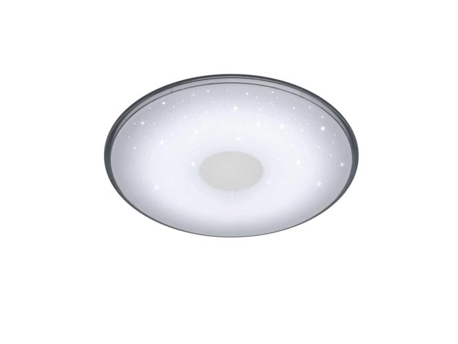 LED-Deckenleuchte inkl. Fernbedinung Starlight Effect 1 Stück Acryl Weiß günstig online kaufen
