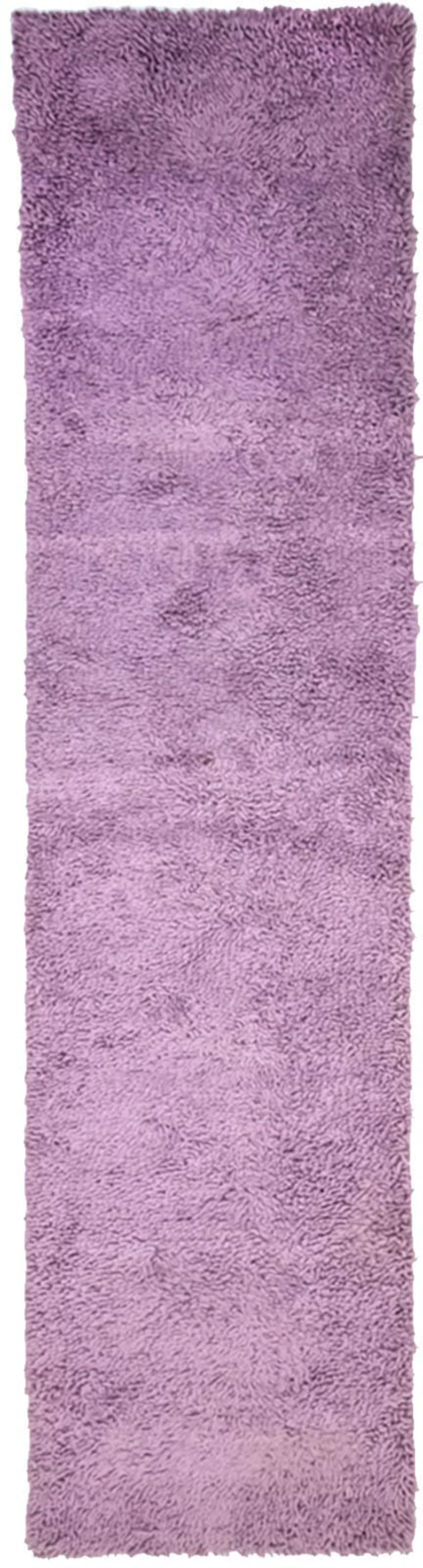 morgenland Wollteppich »Shaggy Teppich handgetuftet rosa«, rechteckig günstig online kaufen