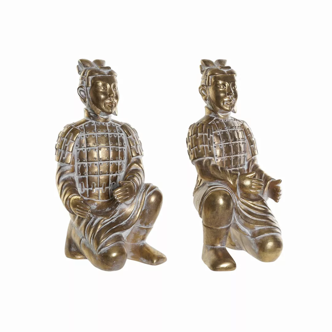 Deko-figur Dkd Home Decor Harz Antiker Finish (2 Pcs) (20 X 19 X 42 Cm) günstig online kaufen