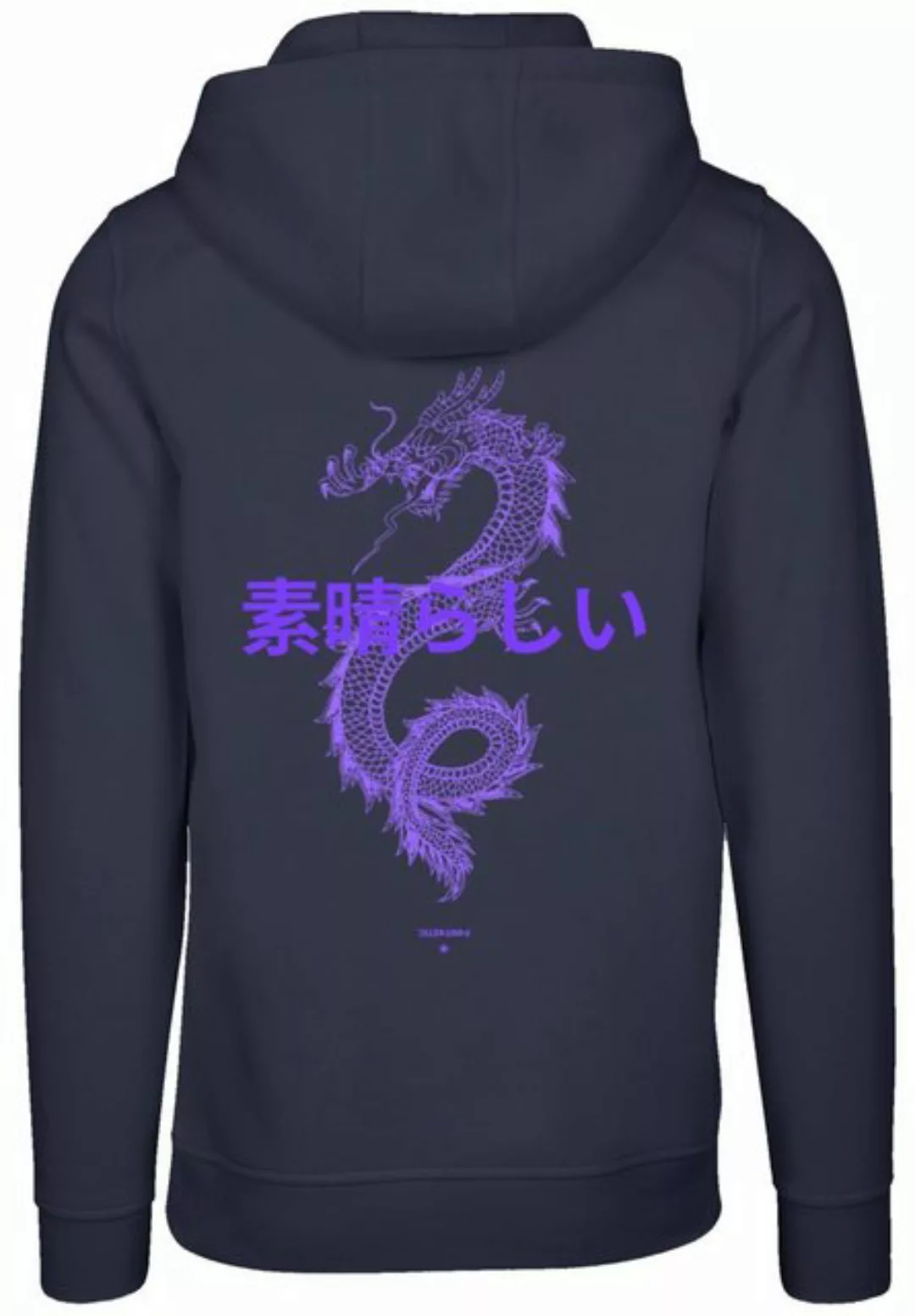 F4NT4STIC Kapuzenpullover Dragon lila Hoodie, Warm, Bequem günstig online kaufen