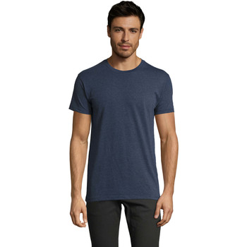 Sols  T-Shirt Camiseta IMPERIAL FIT color Denim-100% algodón semi-peinado günstig online kaufen