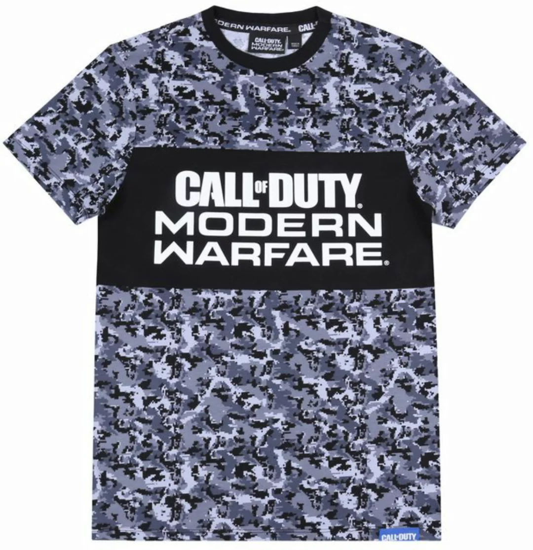 Sarcia.eu Kurzarmshirt Grau - schwarzes T-Shirt, CALL OF DUTY T-Shirt XXL günstig online kaufen