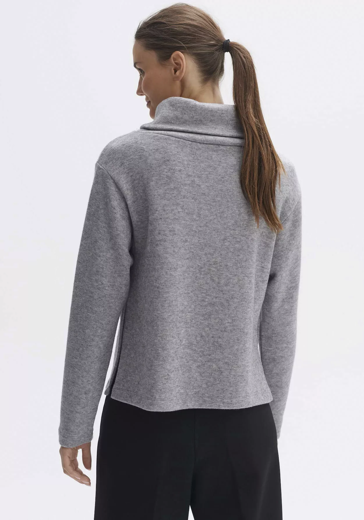 OPUS Sweatshirt Gingy mit breitem Rollkragen günstig online kaufen