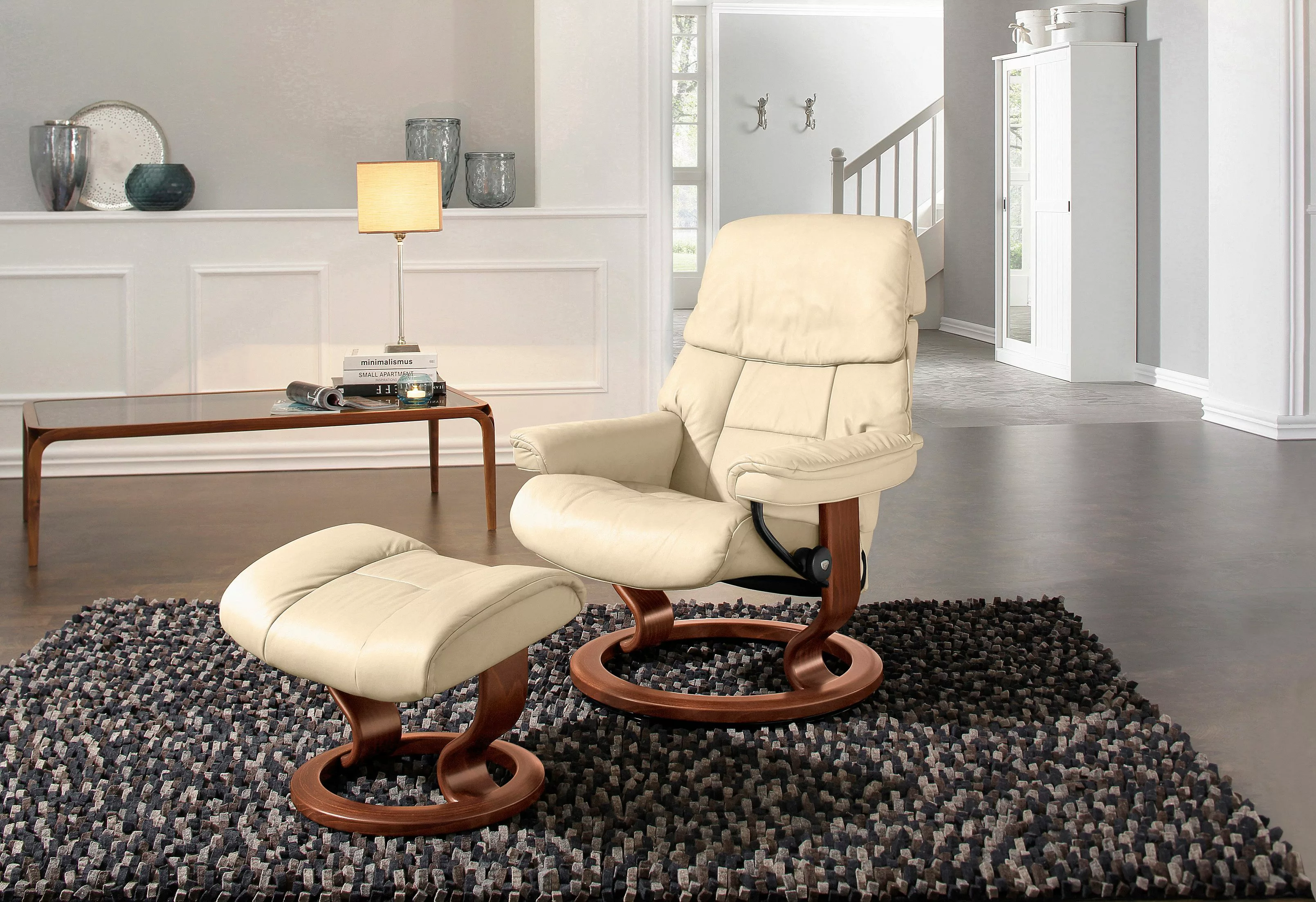 Stressless® Relaxsessel »Ruby«, (Set, Relaxsessel mit Hocker), mit Classic günstig online kaufen