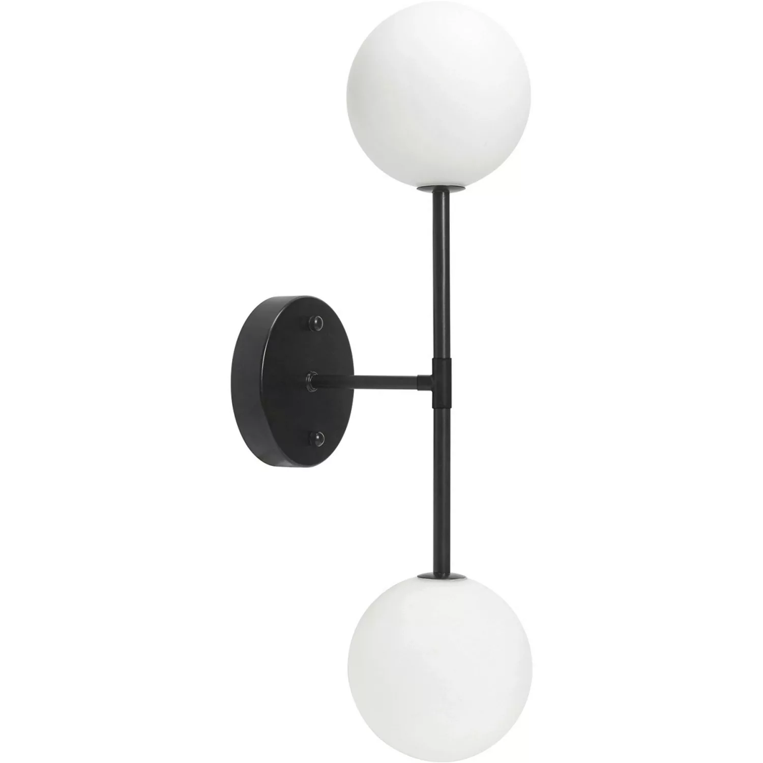 PR Home Sigma D LED-Wandleuchte 2-flg schwarz/opal günstig online kaufen