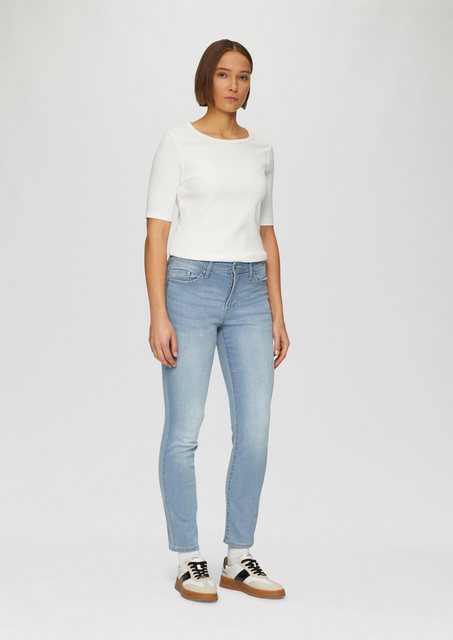 s.Oliver 5-Pocket-Jeans Jeans Betsy / Slim Fit / Mid Rise / Slim Leg günstig online kaufen