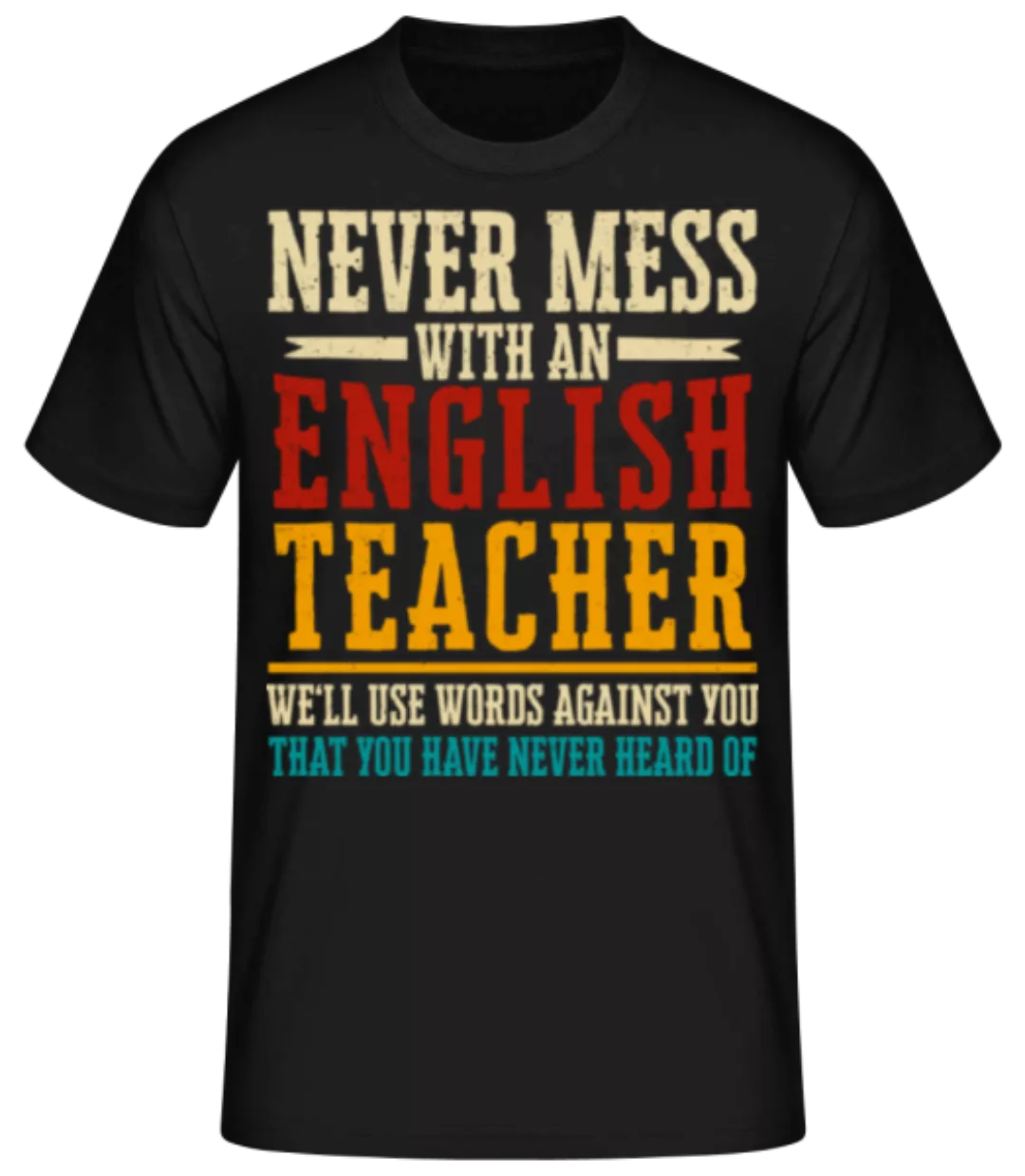 English Teacher · Männer Basic T-Shirt günstig online kaufen