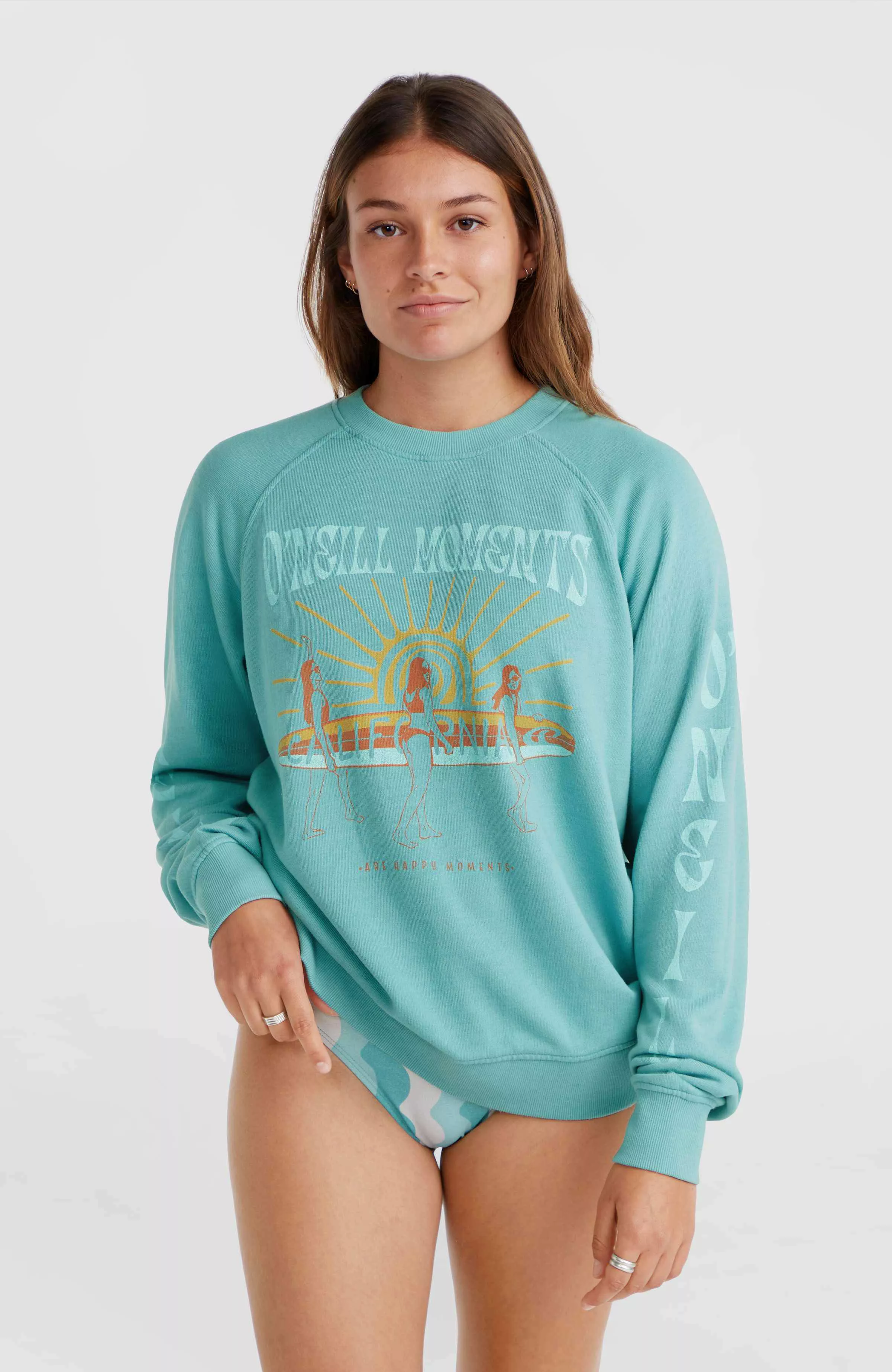O'Neill Sweatshirt O'NEILL BEACH VINTAGE CREW mit Rundhalsausschnitt günstig online kaufen
