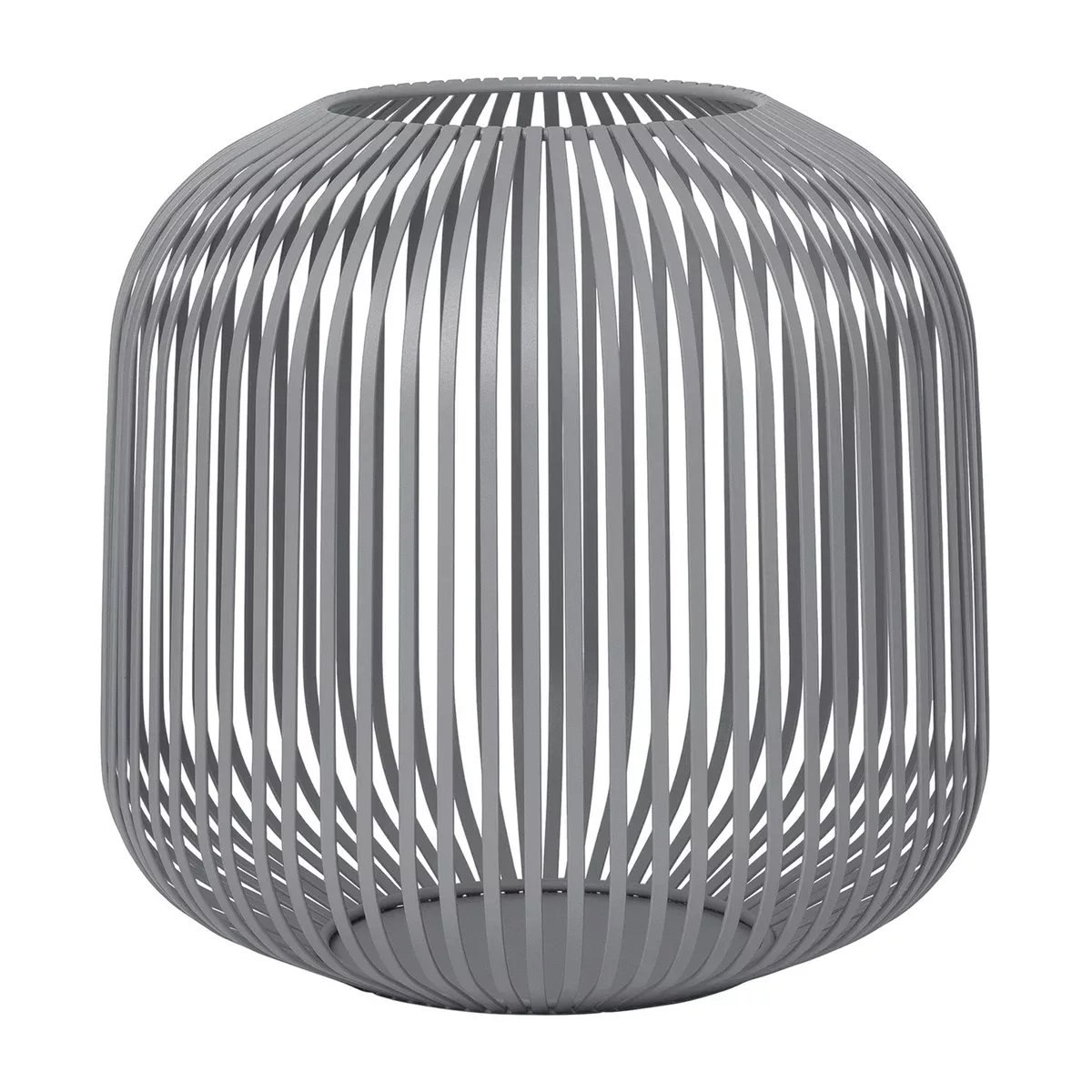 LITO - Laterne und Windlicht M | Ø 27 cm, H 27,5 cm Steel Gray günstig online kaufen