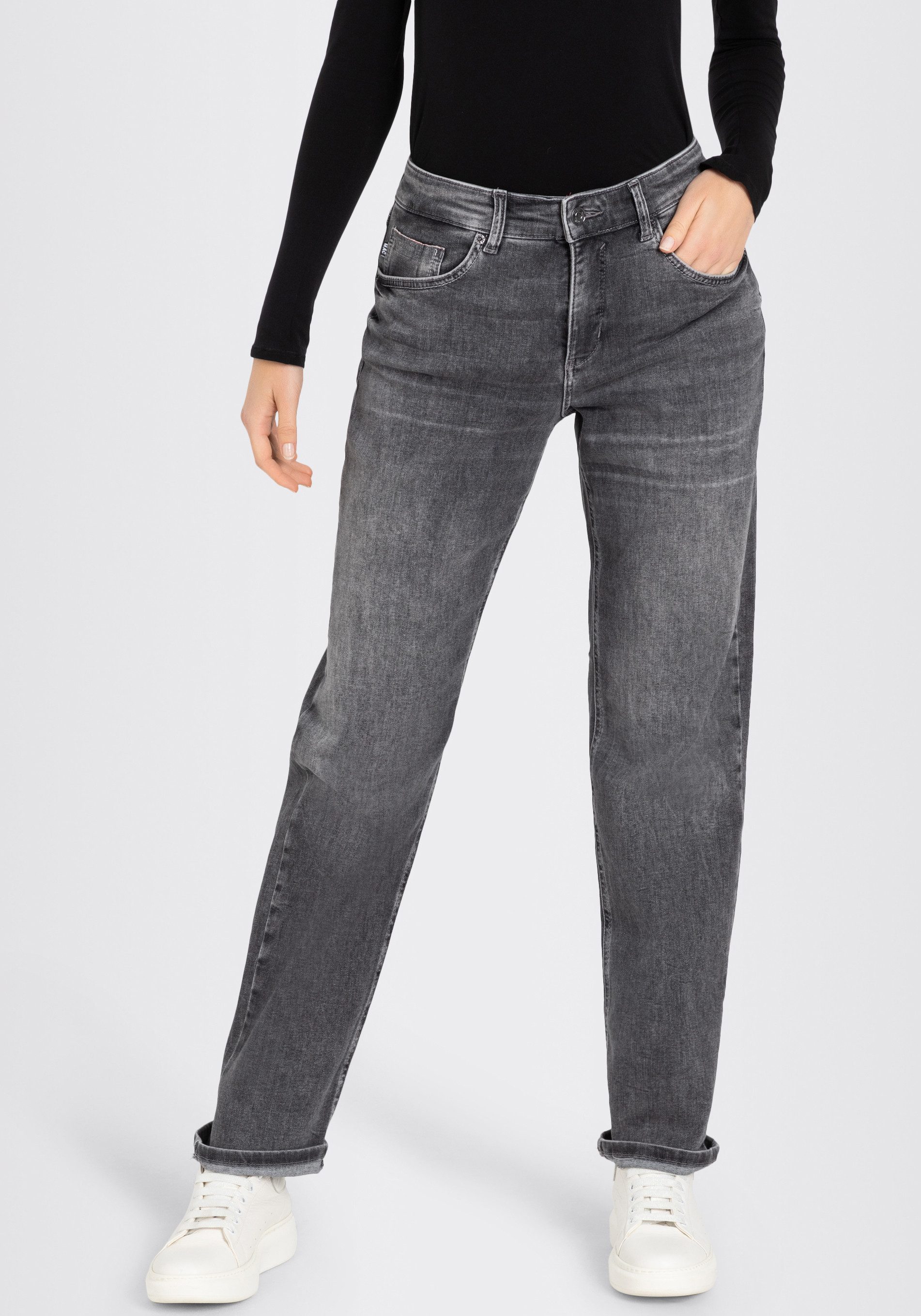 MAC 5-Pocket-Jeans "STRAIGHT", mit Stretch günstig online kaufen