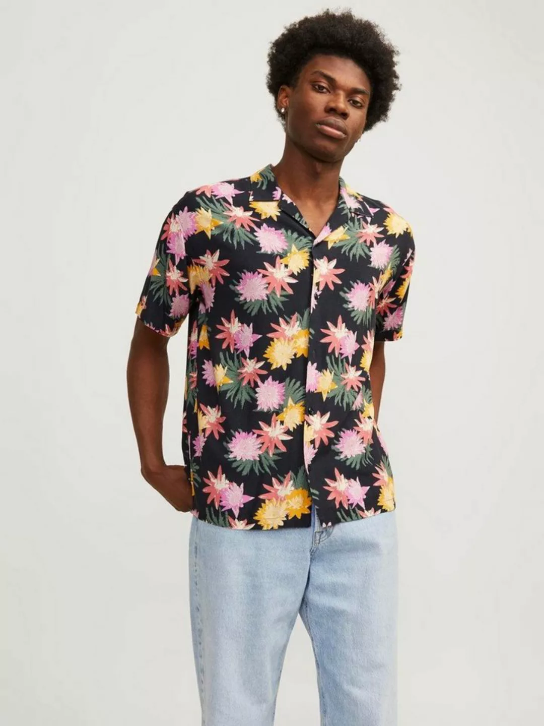 Jack & Jones Hawaiihemd JORLUKE TAMPA AOP SHIRT SS SN günstig online kaufen